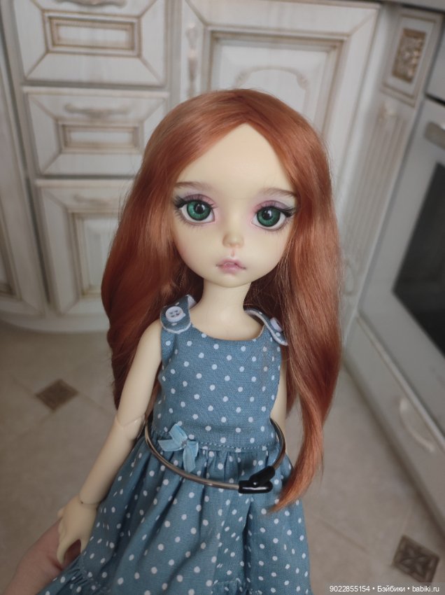 Продам очень красивый паричок из локонов козочки размер 6-7 (фото 5)