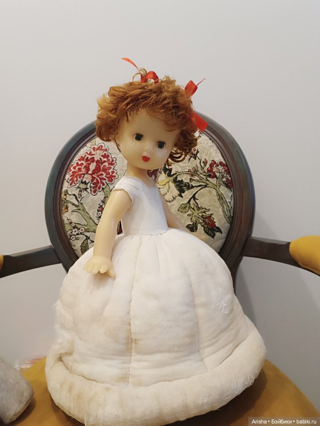 Большая Куколка СССР чайница (фото 7)