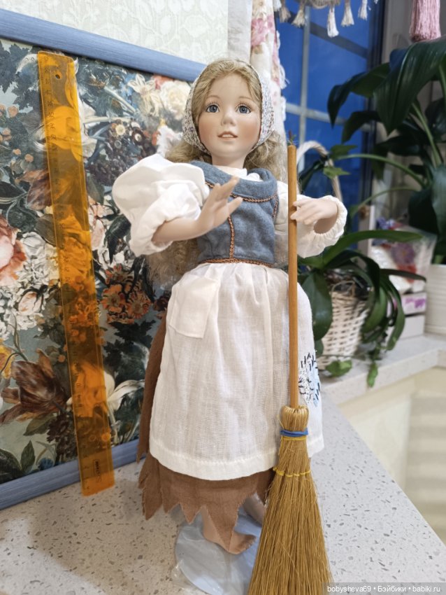 Кукла Золушка от Дианы Эффнер (фото 2)
