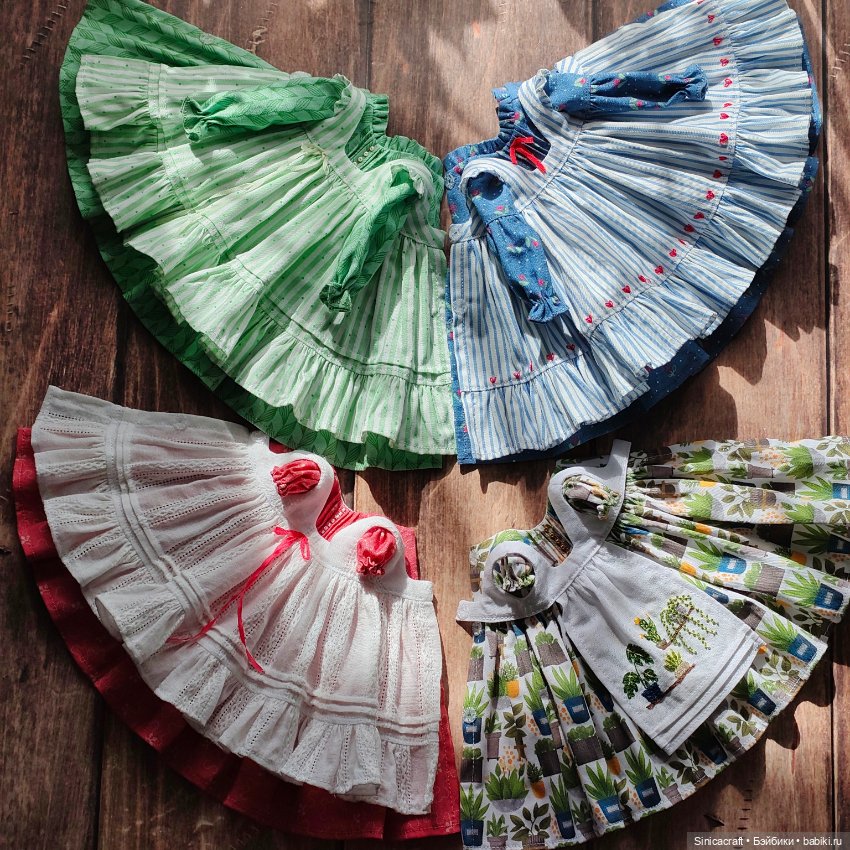 Одежда для кукол 1/6 (Blythe, Pullip, Landoudou, Monsterhigh, Poppy Parker) - комплект 44 (фото 7)