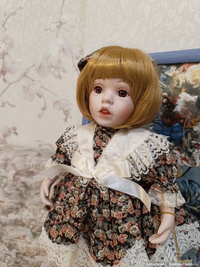 Кукла от HUGS & KISSES — Фарфоровые куклы (фото 8)