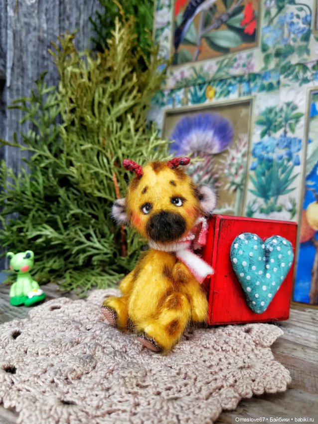 Мини жирафик — Авторские игрушки (фото 2)