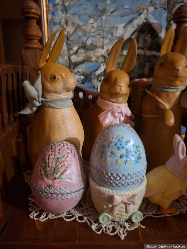 Яйца бонбоньерки(сюрпризницы) в антикварном стиле