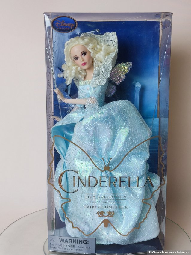 Портретная кукла крестная фея по фильму Золушка