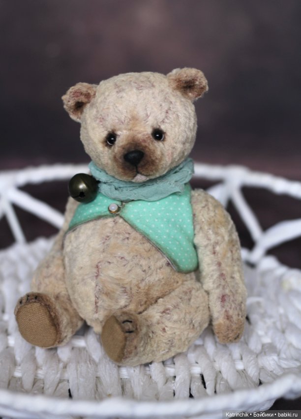 Плюшевый мишка Луи — Авторские игрушки (фото 4)