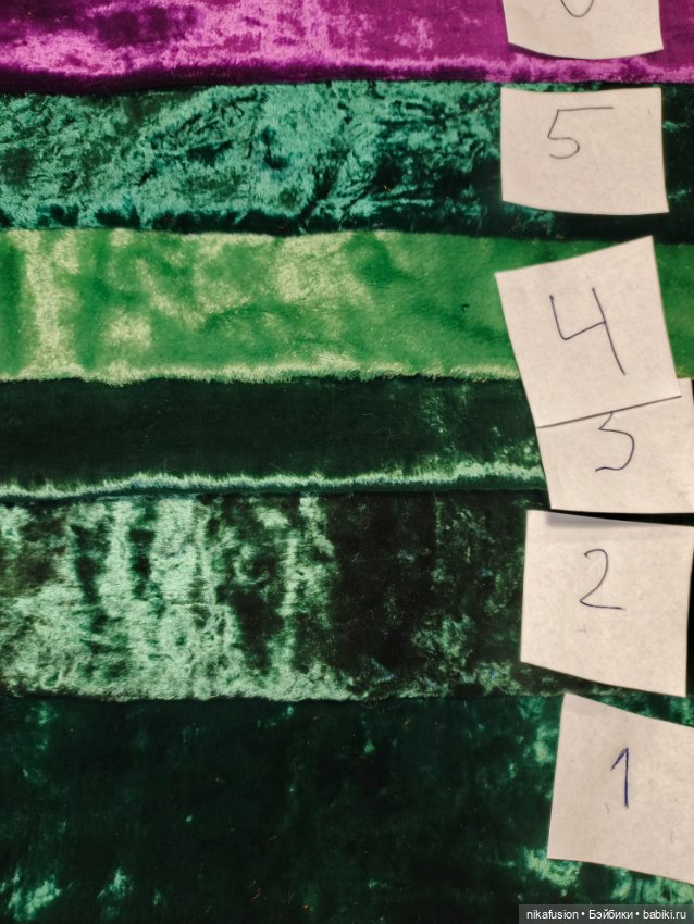 Плюш СССР натуральный зелёный (фото 7)