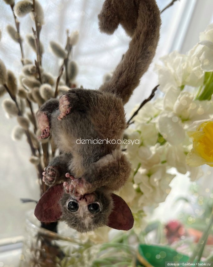 Сенегальский галаго — Авторские игрушки (фото 7)