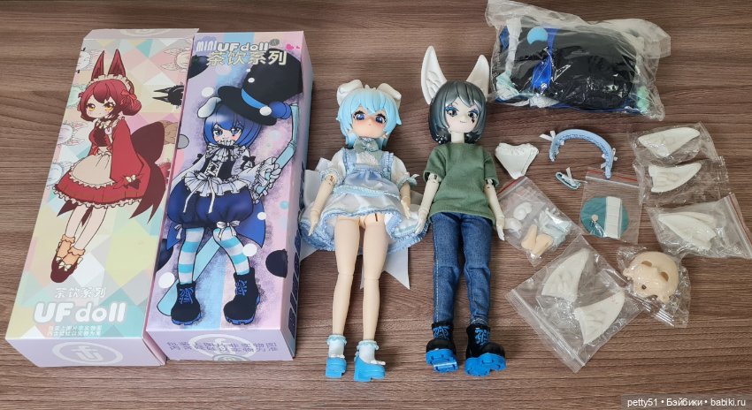 Продам Ufdoll Зайка Соль и Зайцебака