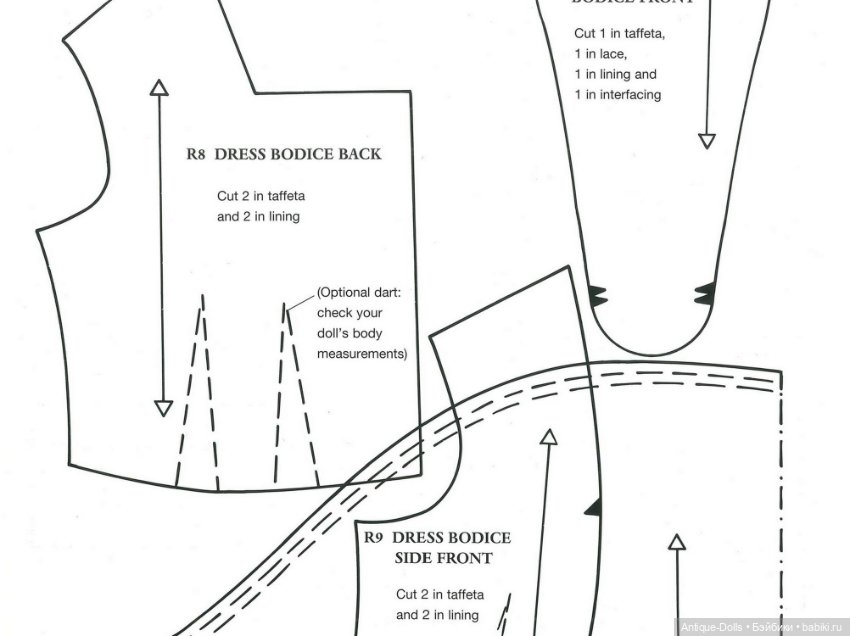 Книга Dressing Porcelain Dolls для мастеров кукол (фото 9)