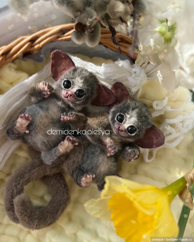 Сенегальский галаго — Авторские игрушки (фото 5)