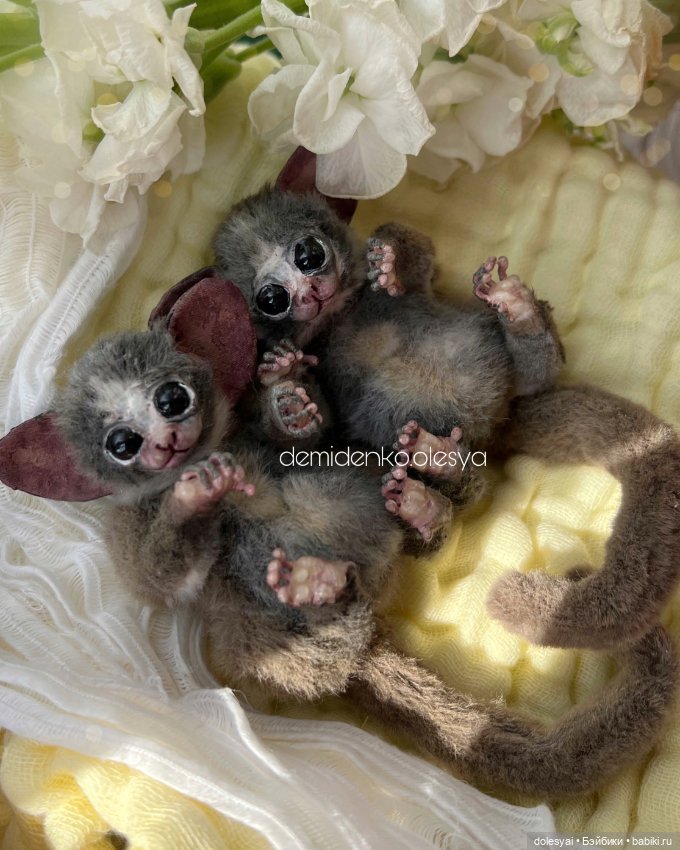Сенегальский галаго — Авторские игрушки (фото 4)