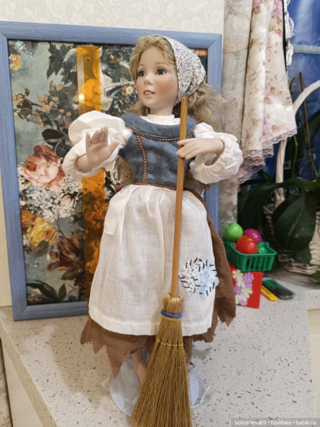 Кукла Золушка от Дианы Эффнер (фото 4)