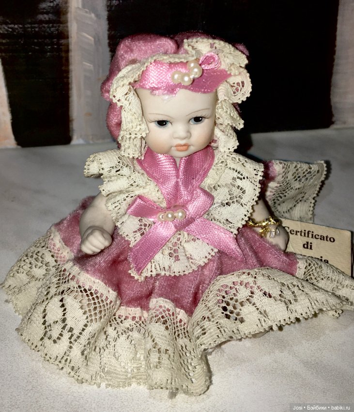 Крохотная Итальянка 11см полностью фарфор (фото 3)