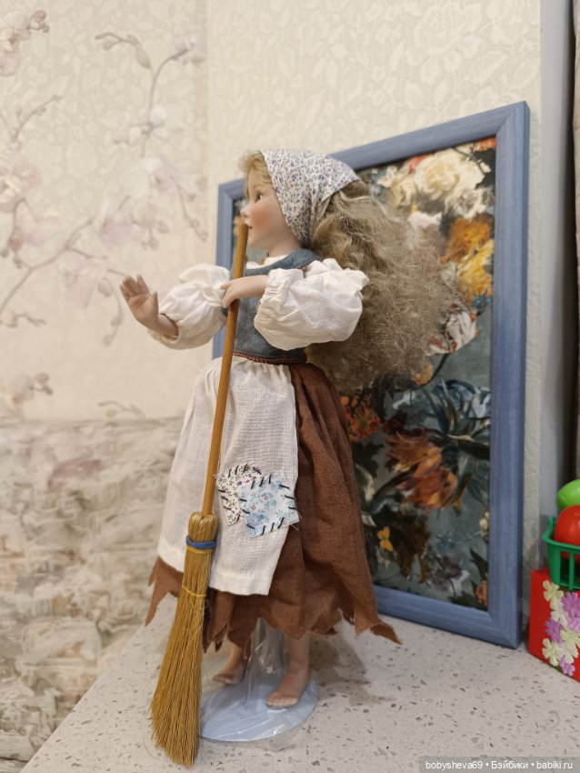 Кукла Золушка от Дианы Эффнер