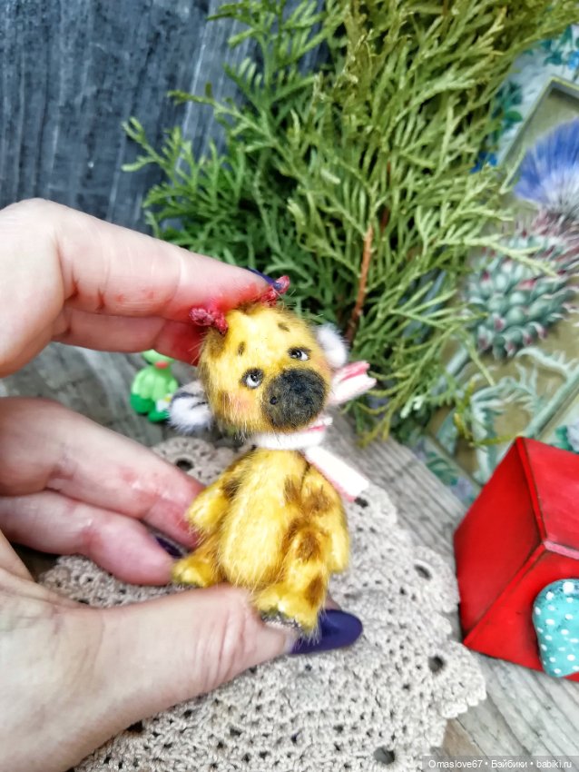 Мини жирафик — Авторские игрушки (фото 3)