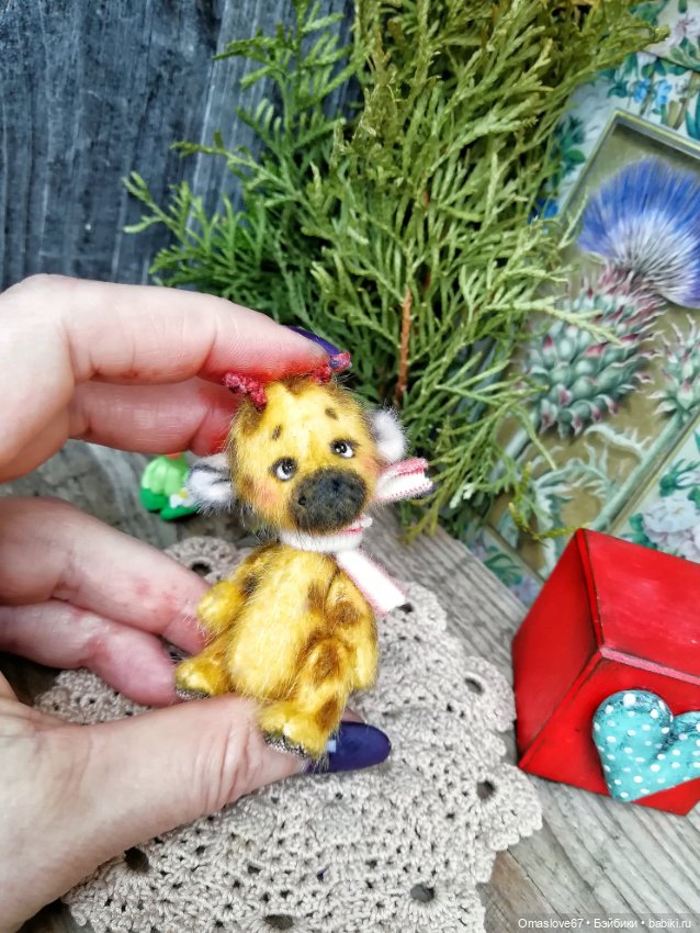 Мини жирафик — Авторские игрушки (фото 4)