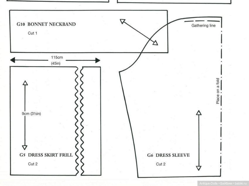 Книга Dressing Porcelain Dolls для мастеров кукол (фото 8)