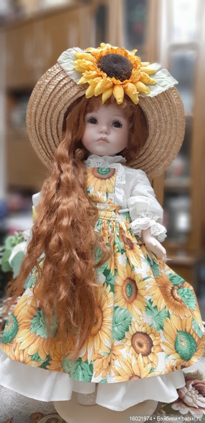 Рыжулька Молли — Фарфоровые куклы