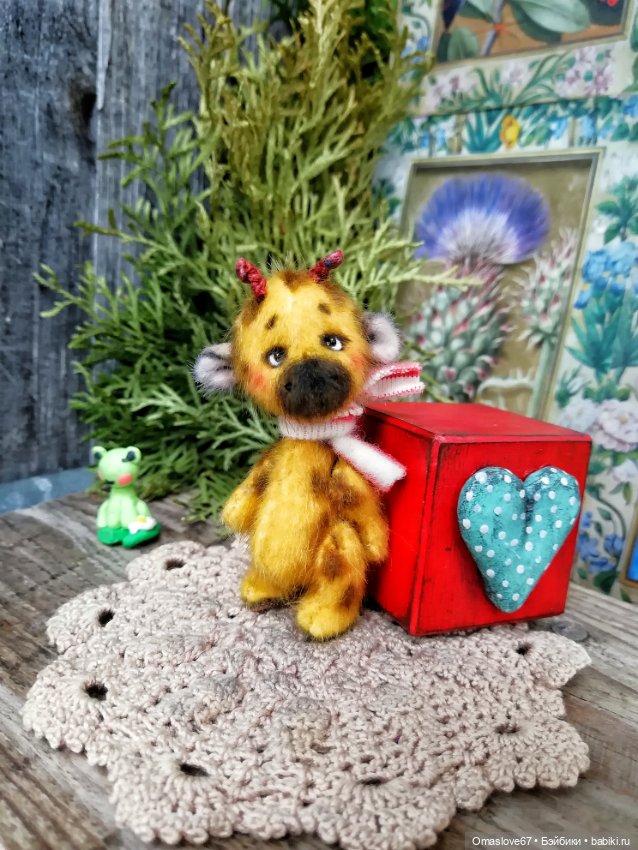 Мини жирафик — Авторские игрушки (фото 6)