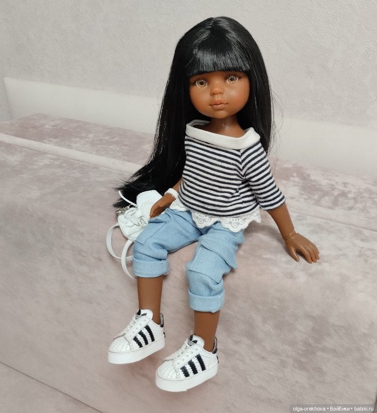 Кеды Адидас для куклы Паола Рейна