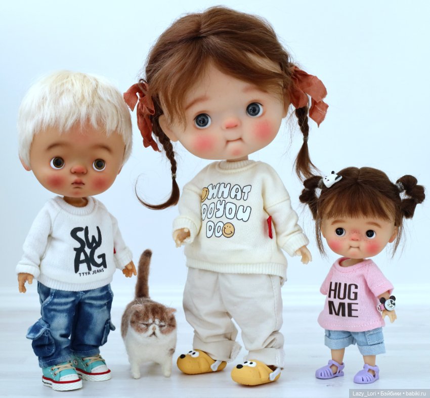 Qbaby mini Kitty dark tan fullset (фото 8)