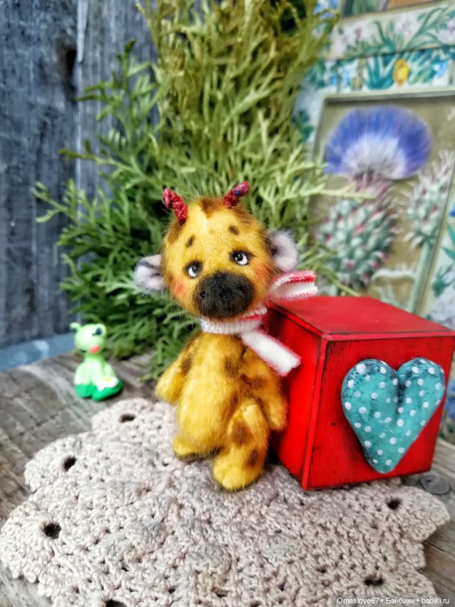 Мини жирафик — Авторские игрушки