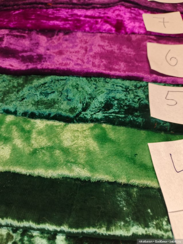 Плюш СССР натуральный зелёный (фото 4)