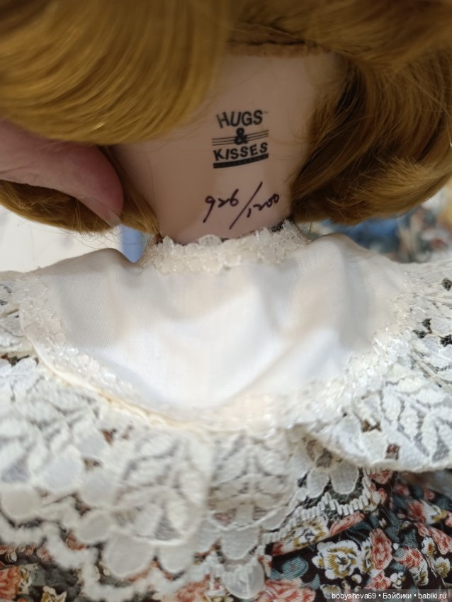 Кукла от HUGS & KISSES — Фарфоровые куклы (фото 3)