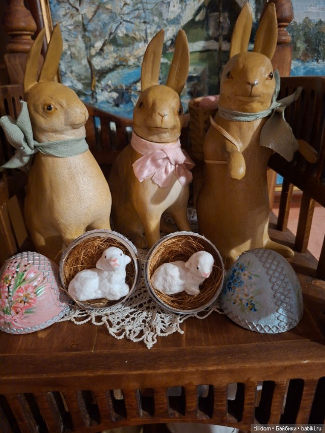 Яйца бонбоньерки(сюрпризницы) в антикварном стиле (фото 4)