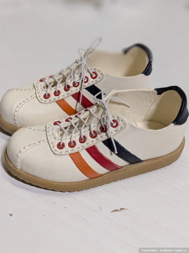 Кроссовки от Жени Теплой — Обувь для BJD (фото 3)