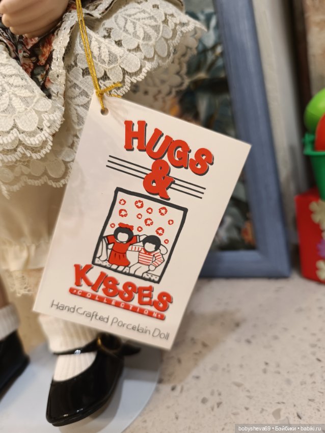 Кукла от HUGS & KISSES — Фарфоровые куклы (фото 5)