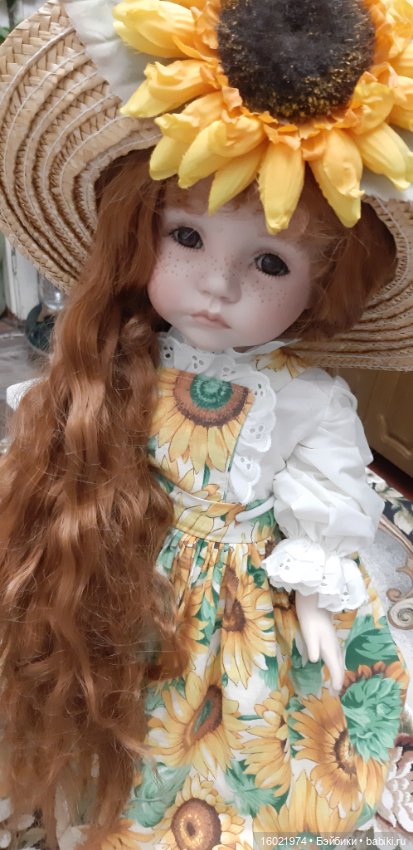 Рыжулька Молли — Фарфоровые куклы (фото 4)