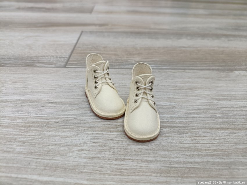 Ботинки для кукол руби ред 31 см. (4,7 х 2,0 см) (фото 2)