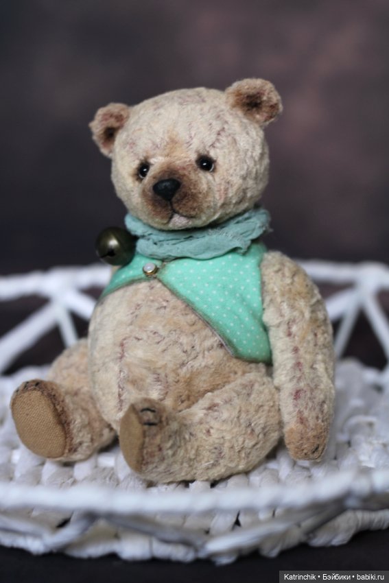 Плюшевый мишка Луи — Авторские игрушки (фото 6)