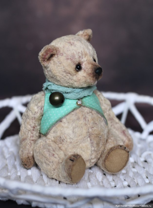 Плюшевый мишка Луи — Авторские игрушки (фото 8)