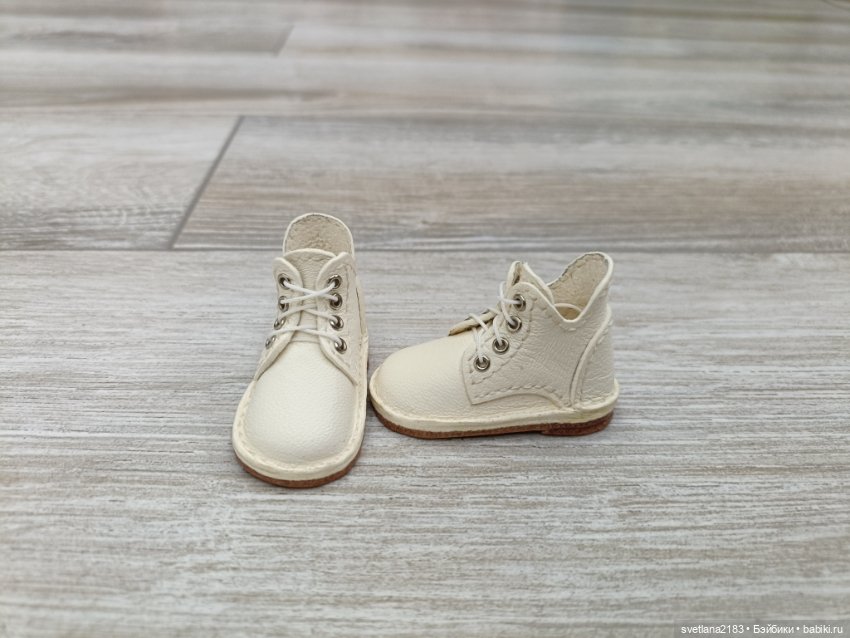 Ботинки для кукол руби ред 31 см. (4,7 х 2,0 см) (фото 3)