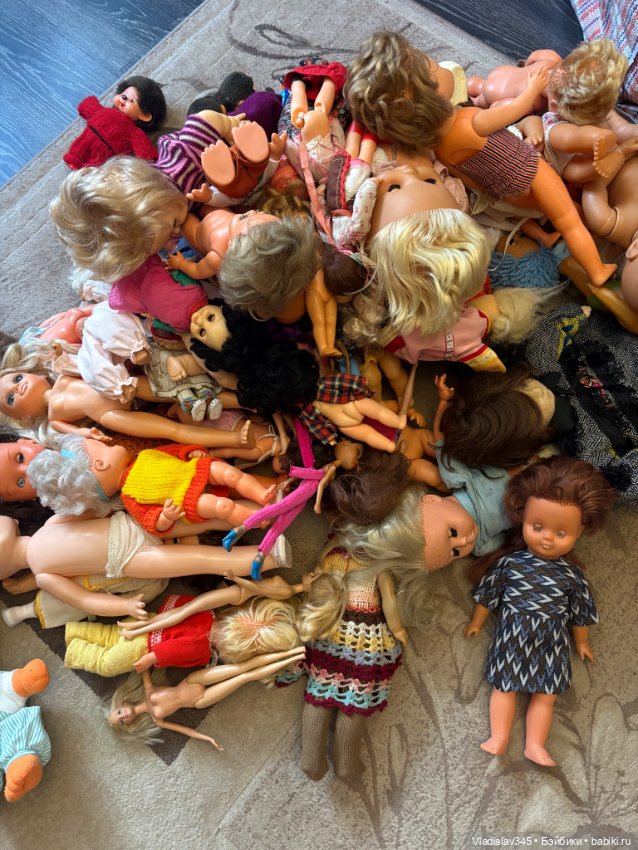 Куклы много — Винтажные куклы и игрушки детства