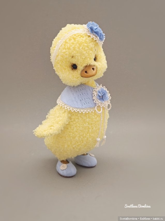 Пасхальный цыплёнок — Авторские игрушки (фото 4)