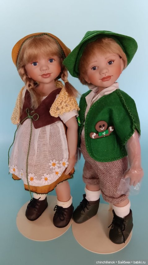 Братик с сестричкой Hansel & Gretel от Berdine Creedy