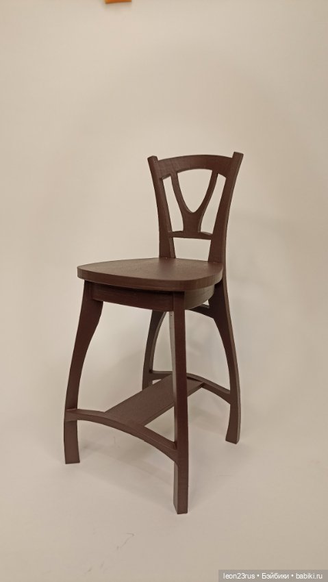 Барный стул — Кукольная мебель (фото 6)