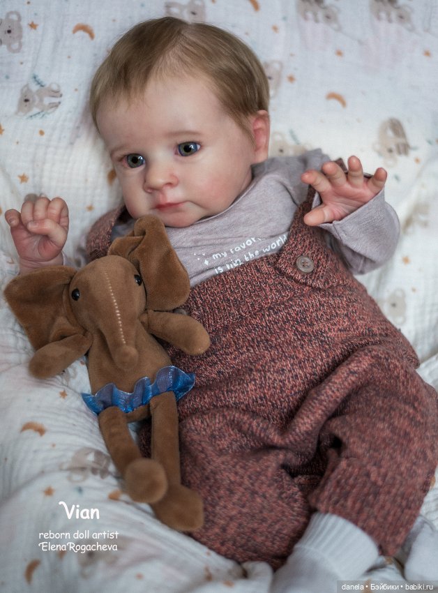 Кукла реборн Vian — Куклы реборн (фото 4)