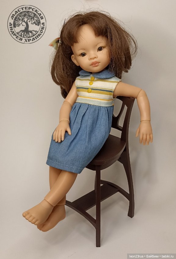 Барный стул — Кукольная мебель (фото 3)