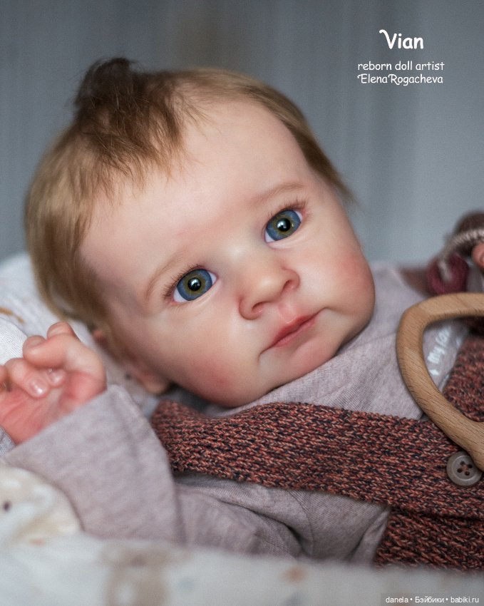 Кукла реборн Vian — Куклы реборн (фото 8)