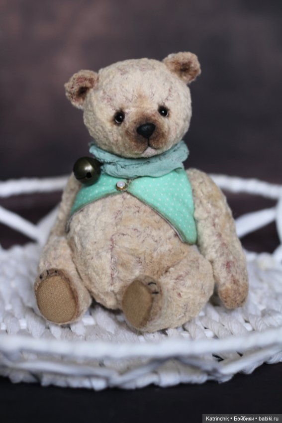 Плюшевый мишка Луи — Авторские игрушки (фото 7)