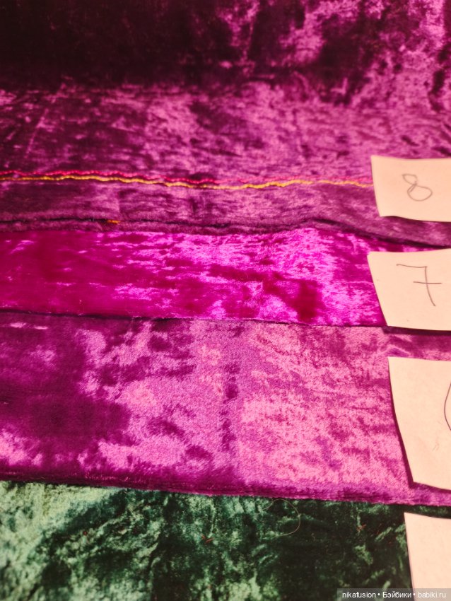 Плюш СССР натуральный зелёный (фото 5)