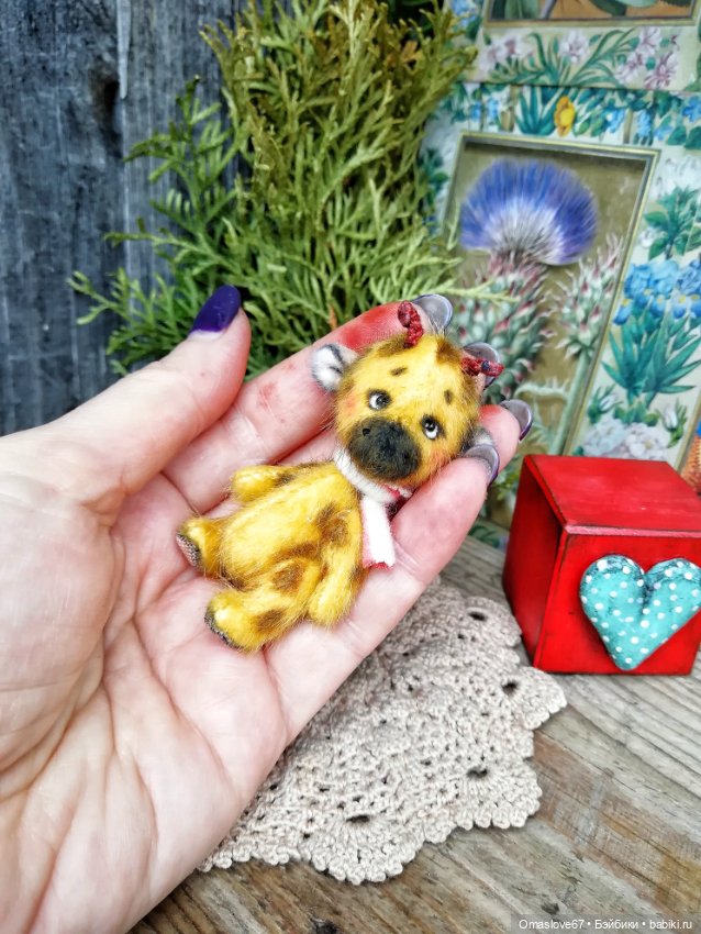 Мини жирафик — Авторские игрушки (фото 5)