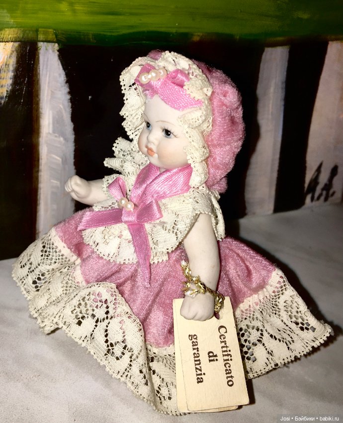 Крохотная Итальянка 11см полностью фарфор (фото 5)