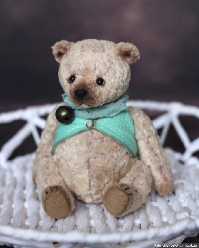 Плюшевый мишка Луи — Авторские игрушки (фото 5)