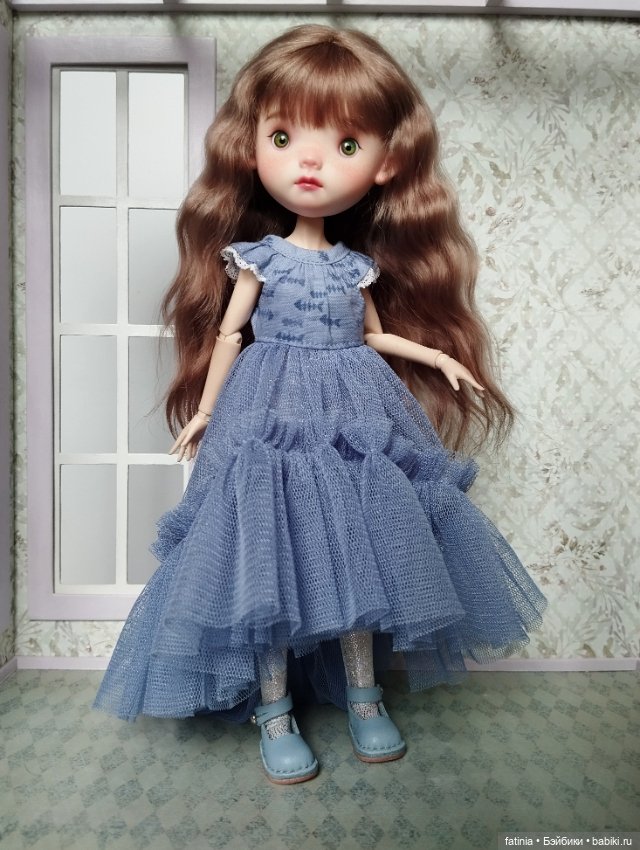 Красивое нежное платье для Блайз, Ландуду и подобных