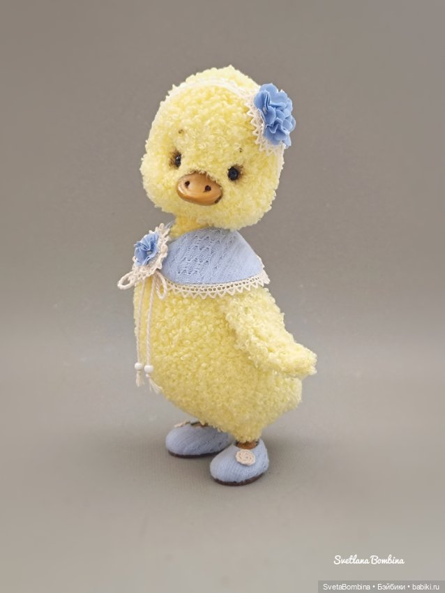 Пасхальный цыплёнок — Авторские игрушки (фото 7)